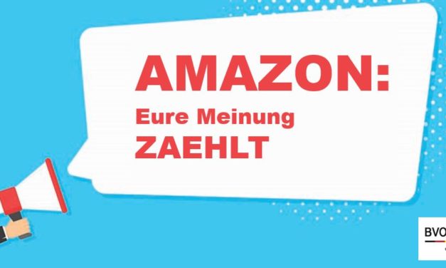 BVOH – Amazon-Umfrage: Ohne Daten geht nichts!