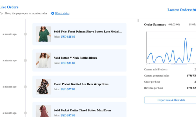 Shopify: Sales von konkurierenden Shopify Shops auslesen