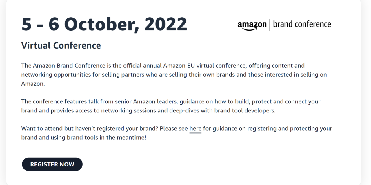 Von Amazon: Die Amazon Brand Conference