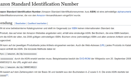 Urteil: Fail ASIN-Kaperung durch Wettbewerber