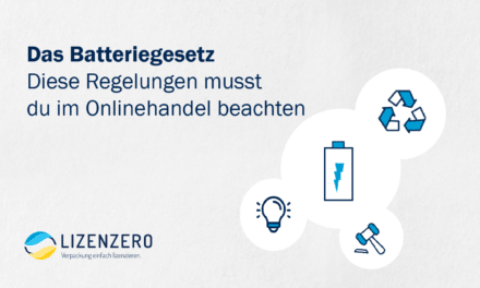 Das Batteriegesetz (BattG): Alles, was du jetzt für deinen Onlinehandel wissen musst