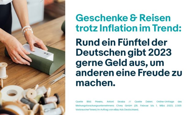 Mehr Kauflaune trotz Inflation: Luxusartikel und Geschenke sorgen für Glücksmomente bei deutschen Shoppern