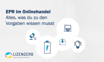 Die Extended Producer Responsibility (EPR): Was das ist und für wen sie gilt.