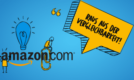 Wie sinnvoll rauskommen aus der Vergleichbarkeit bei Amazon
