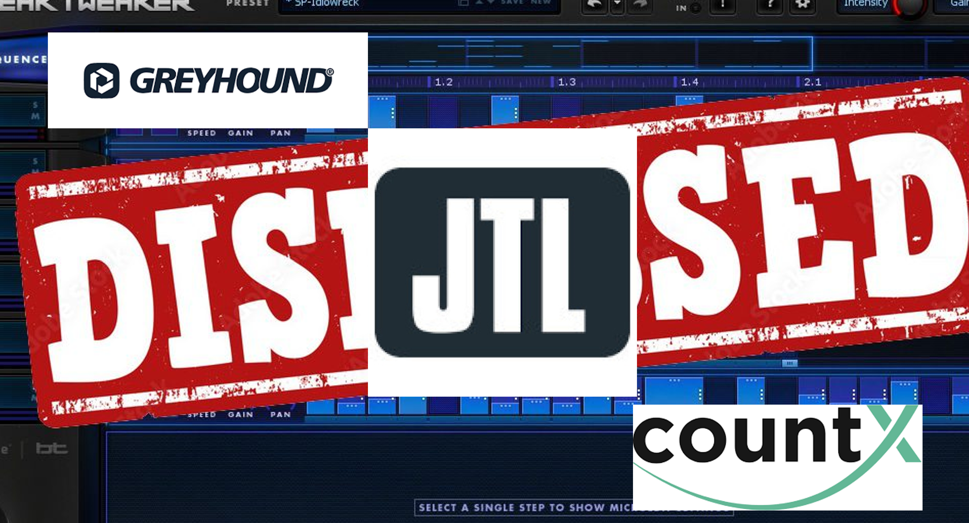 JTL Übernahme von countx & greyhound