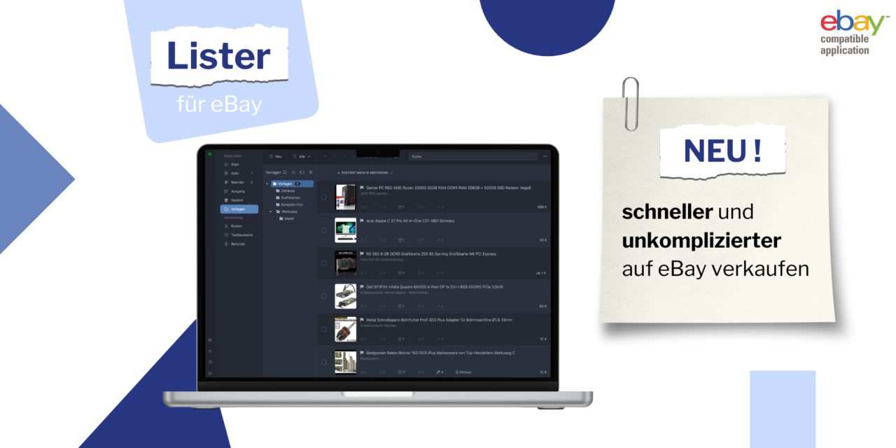 Maximale Effizienz für Power-Seller: Der Lister für eBay von SoftwareStack [Werbung]