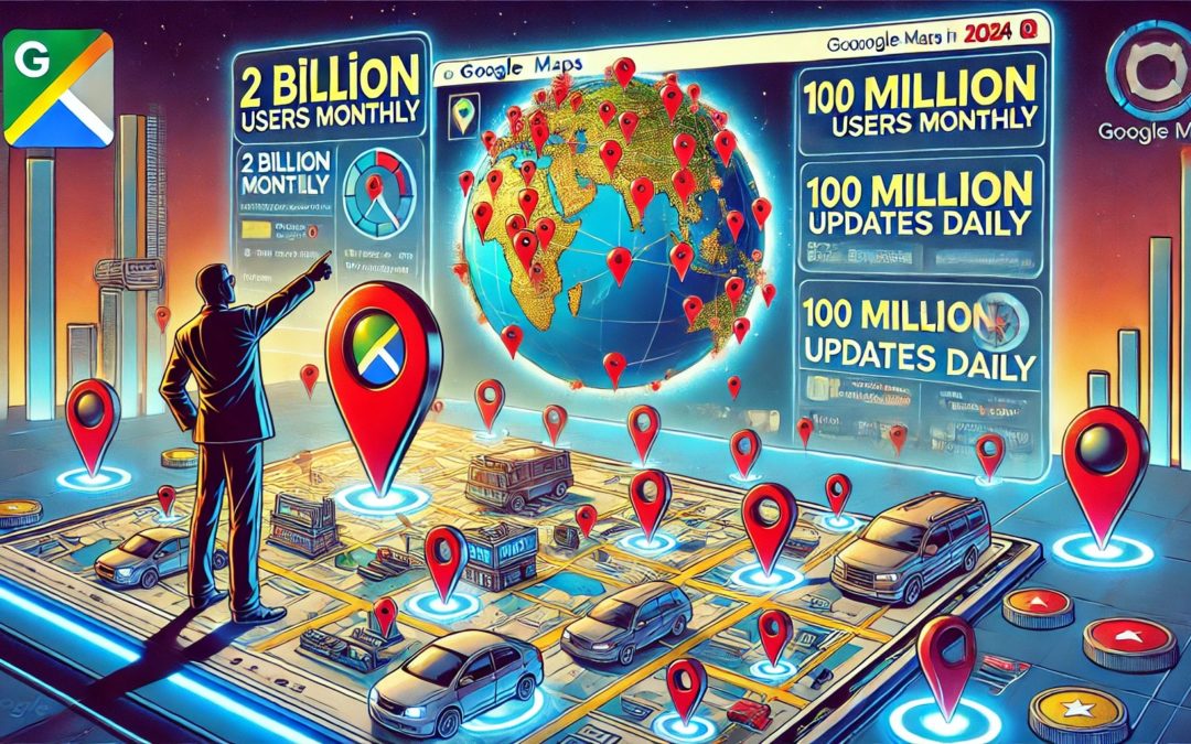 Google Maps 2024: Top Zahlen und Reichweite