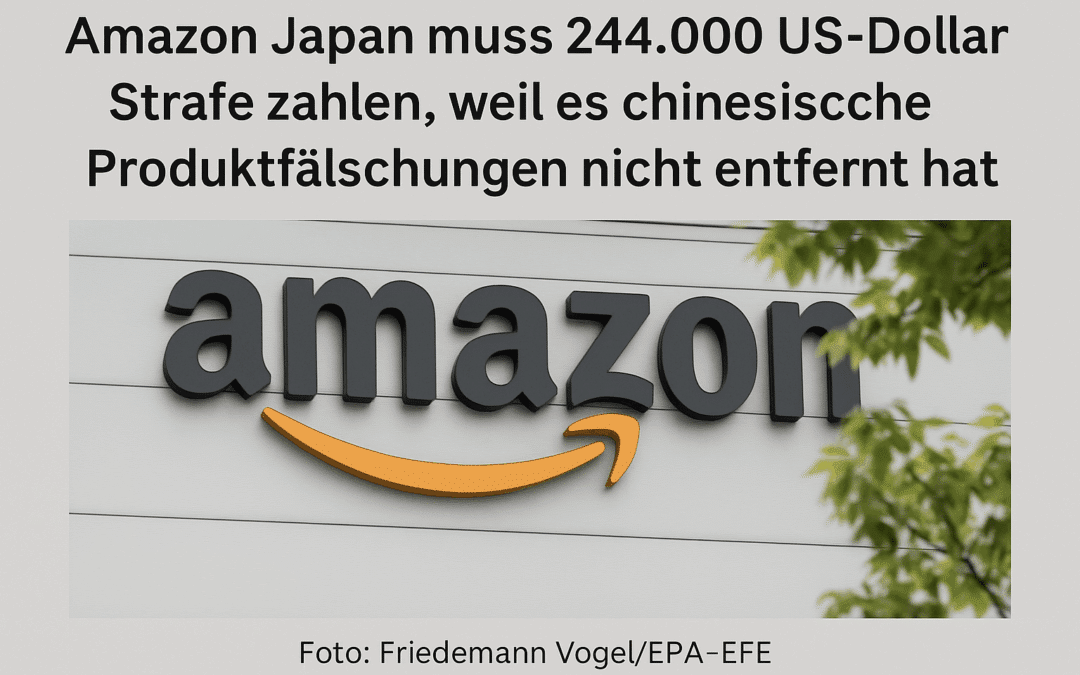 Amazon Japan muss 244.000 US-Dollar Strafe zahlen, weil Produktfälschungen nicht entfernt wurden