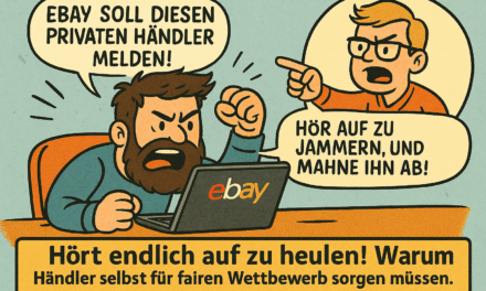 Hört endlich auf zu heulen! Warum Händler selbst für fairen Wettbewerb sorgen müssen