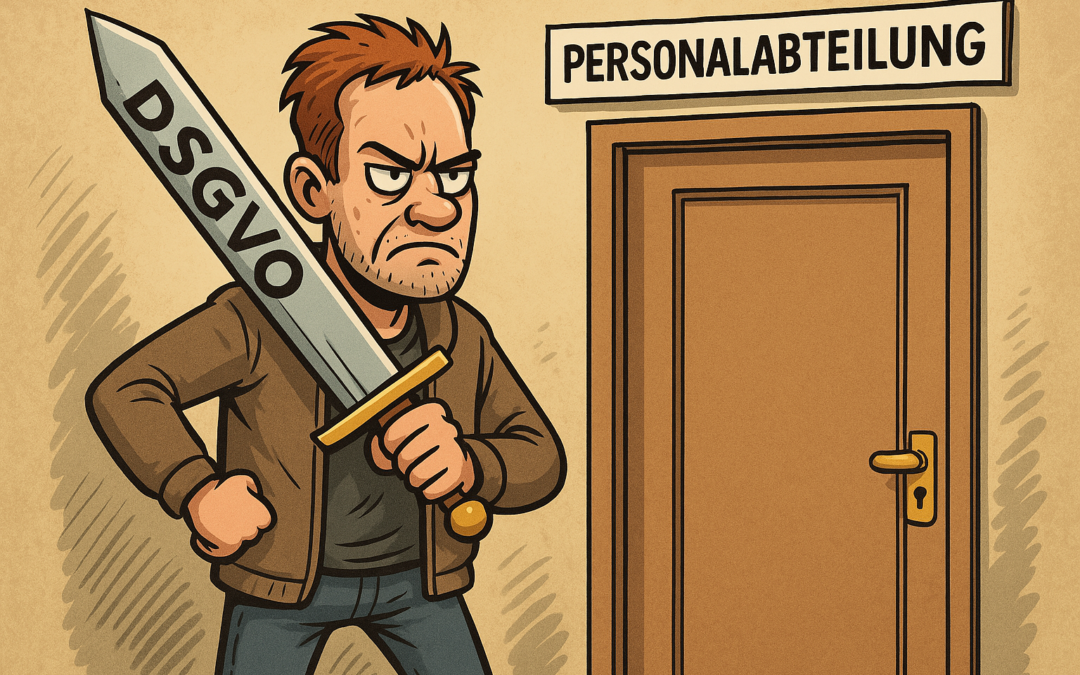 DSGVO gegen den Ex-Chef: geeignet zu ärgern