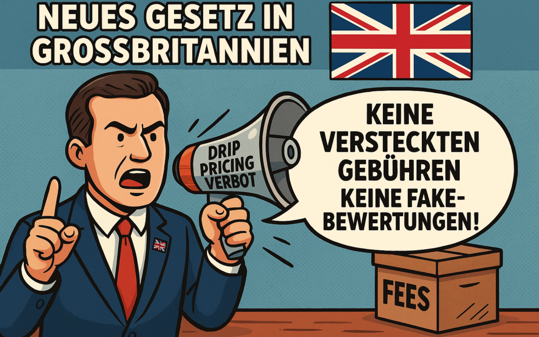 UK: Drip Pricing & Fake-Bewertungen verboten – das musst du wissen