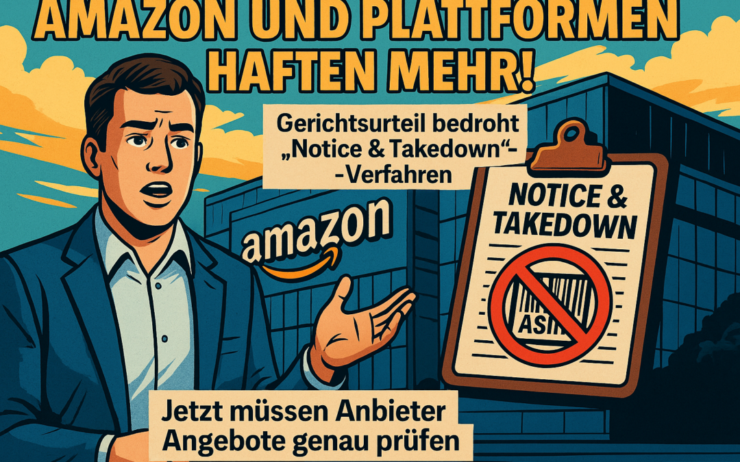 Urteil: Amazon haftet für Sperrung & Abmahnung vor Meldung?