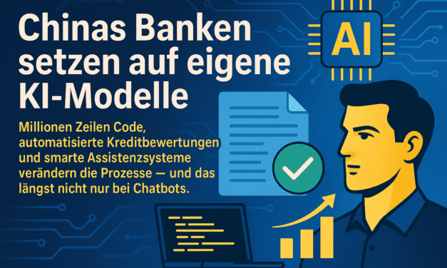 Chinas Banken setzen auf eigene KI-Modelle
