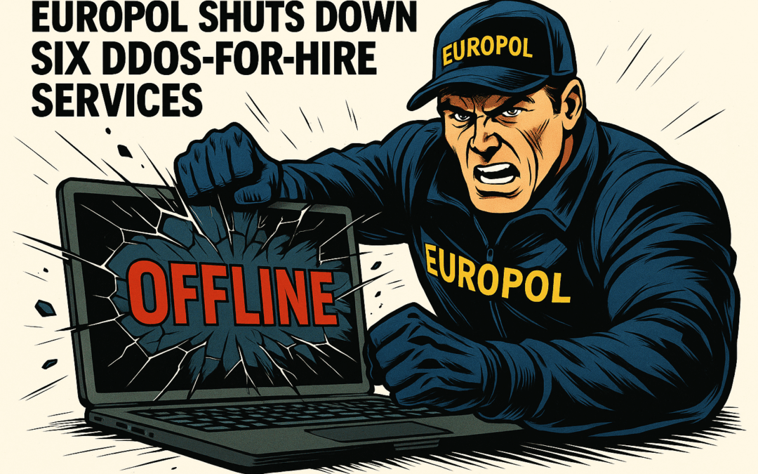 Europol nimmt sechs DDoS-for-Hire-Plattformen vom Netz
