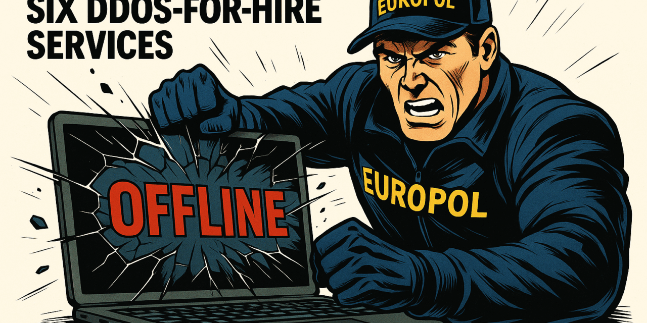 Europol nimmt sechs DDoS-for-Hire-Plattformen vom Netz