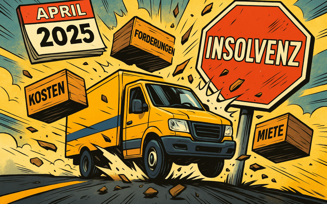 Insolvenzen im April 2025 noch mal gestiegen