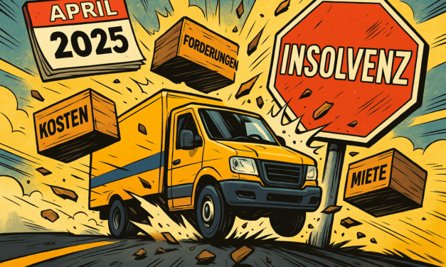 Insolvenzen im April 2025 noch mal gestiegen