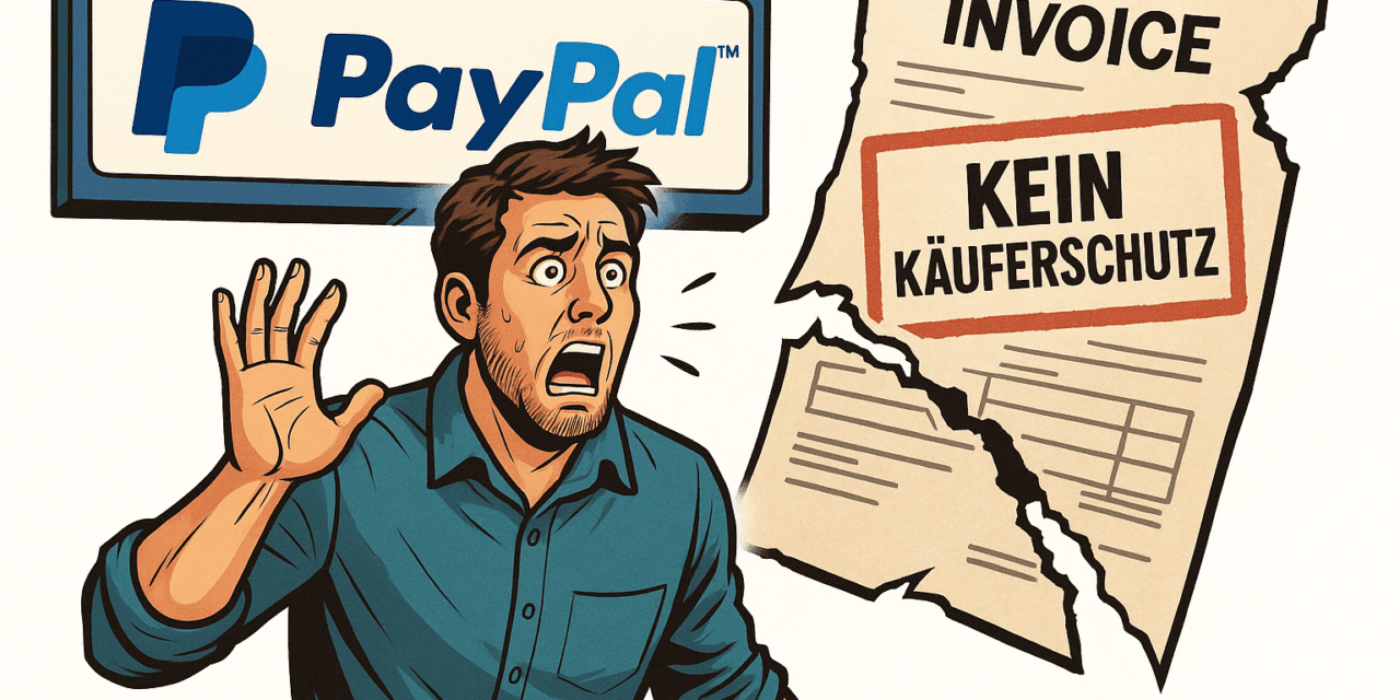 PayPal: kaum Käuferschutz für Händler – und keiner sagt’s!