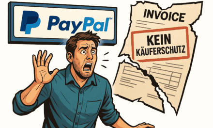 PayPal: kaum Käuferschutz für Händler – und keiner sagt’s!