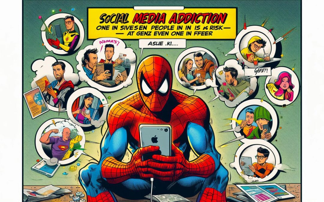 Social-Media-Sucht: GenZ, jeder vierte in Gefahr