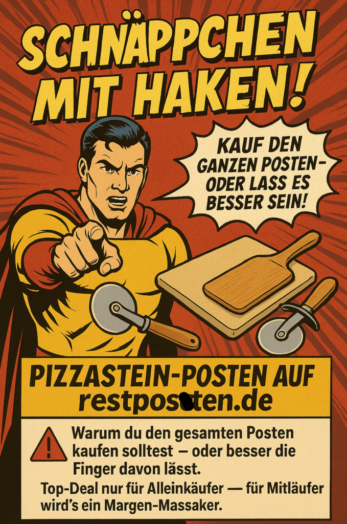 pizzastein, restposten, fba, grillzubehör, sommersale, amazonhändler, ecommerce, schnäppchen, palettenware, dropshipping