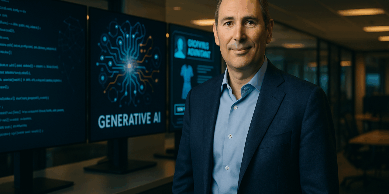 Amazon-CEO Andy Jassy: „Generative KI wird alles verändern“