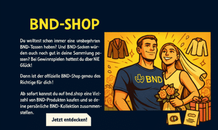 BND startet offiziellen Online-Shop