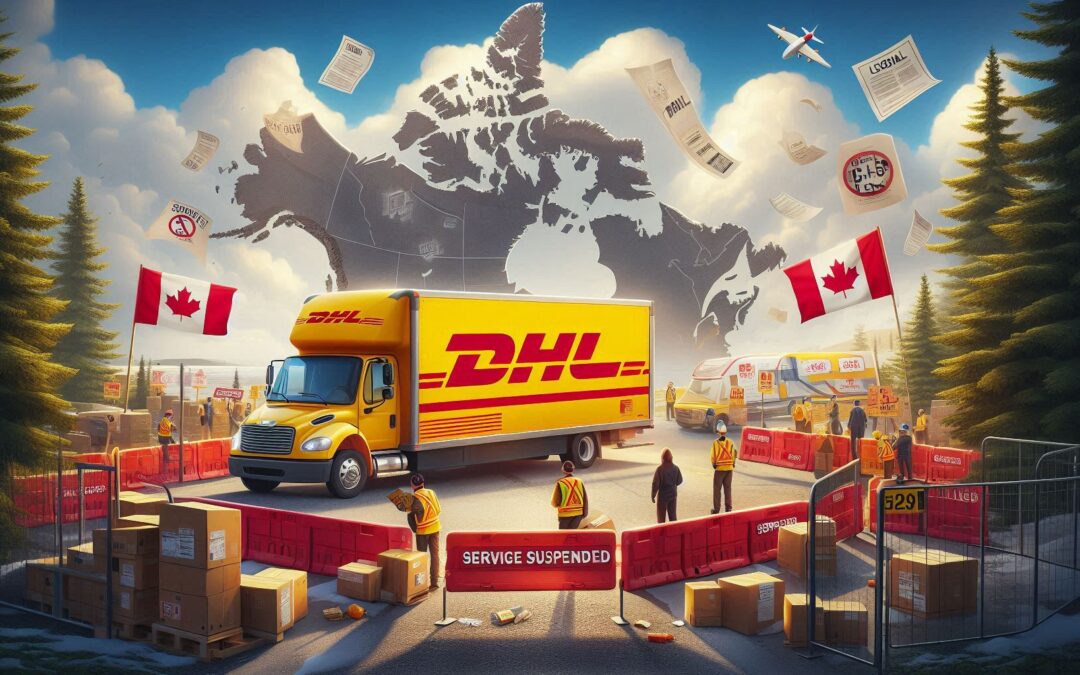 DHL Express stoppt Kanada-Versand – was Händler jetzt wissen müssen