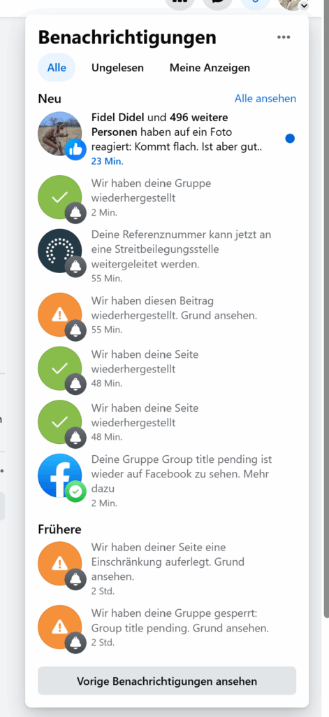 Facebook Gruppen gelöscht, Group title pending, Meta Fehler, Wortfilter betroffen, KI Moderation, E-Commerce Community, Plattformrisiko, Facebook Krise