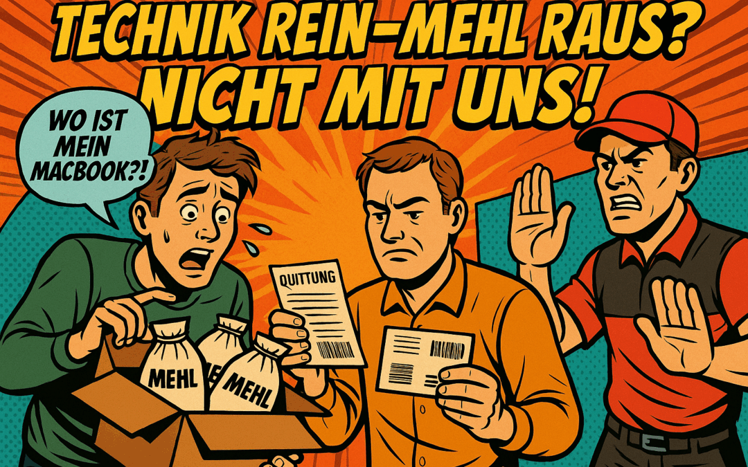 Urteil: Wer haftet beim Paketbetrug? Drei Tüten Mehl statt MacBook bekommen