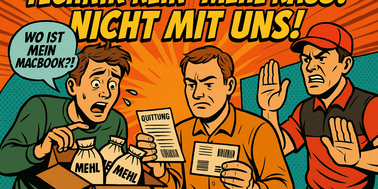Urteil: Wer haftet beim Paketbetrug? Drei Tüten Mehl statt MacBook bekommen