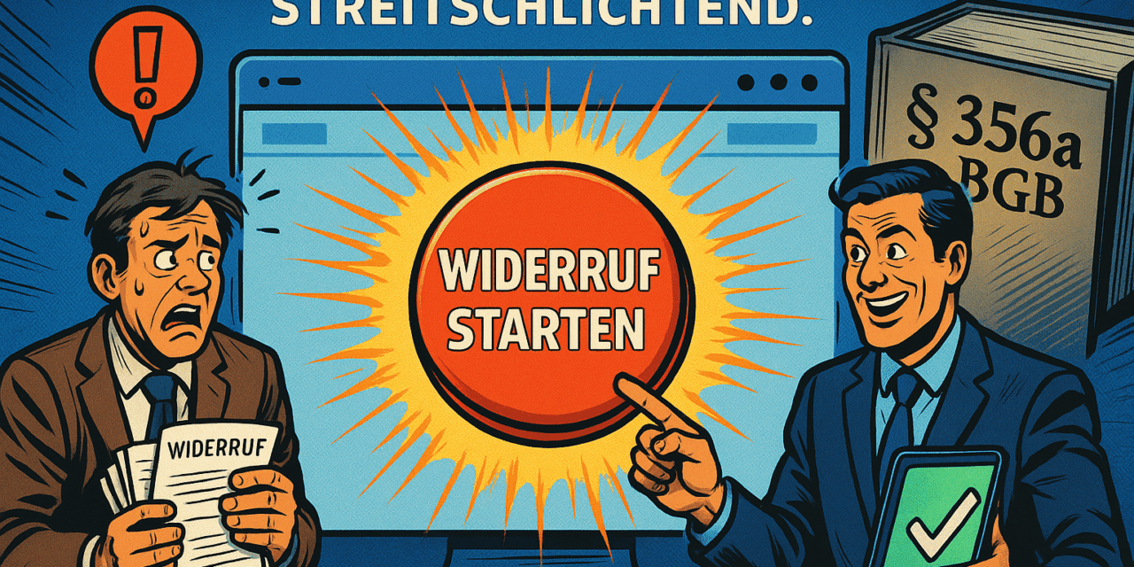 Der Widerrufsbutton kommt: Was Händler jetzt wissen müssen