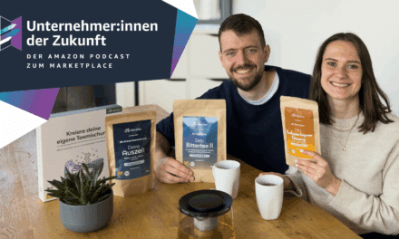 Felicitas Labenz und Fabian Borstel von BonaTea im #UdZ Podcast zum Amazon Marketplace