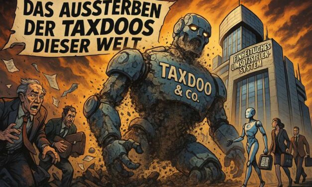 Das Aussterben der Taxdoos dieser Welt