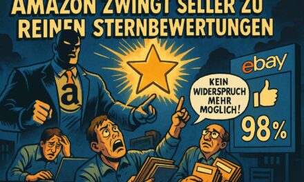 Amazon: Verkäuferbewertungen künftig auch nur noch mit Sternen
