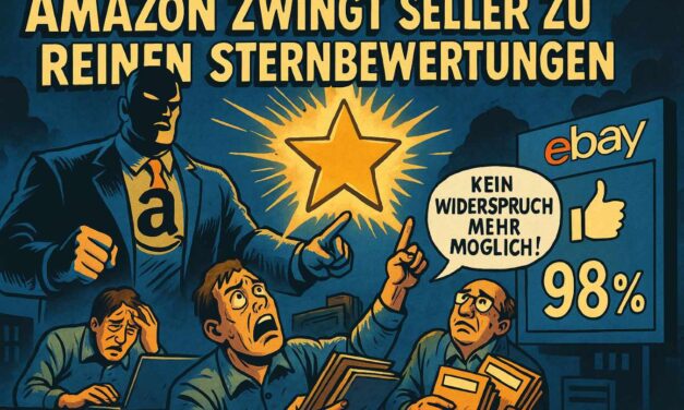 Amazon: Verkäuferbewertungen künftig auch nur noch mit Sternen