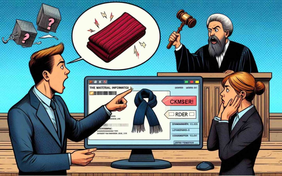 Urteil: Seller müssen im Checkout Stoffangaben anzeigen