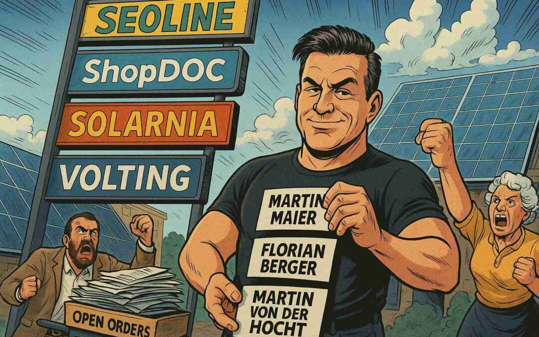 Martin von der Hocht Firma Solarnia pleite & Betrugsverdacht