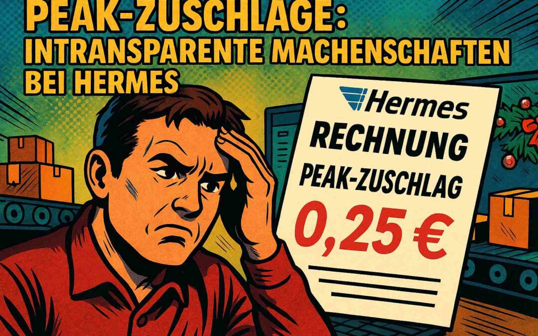 Peak-Zuschläge: Intransparente Machenschaften bei Hermes Paketversand
