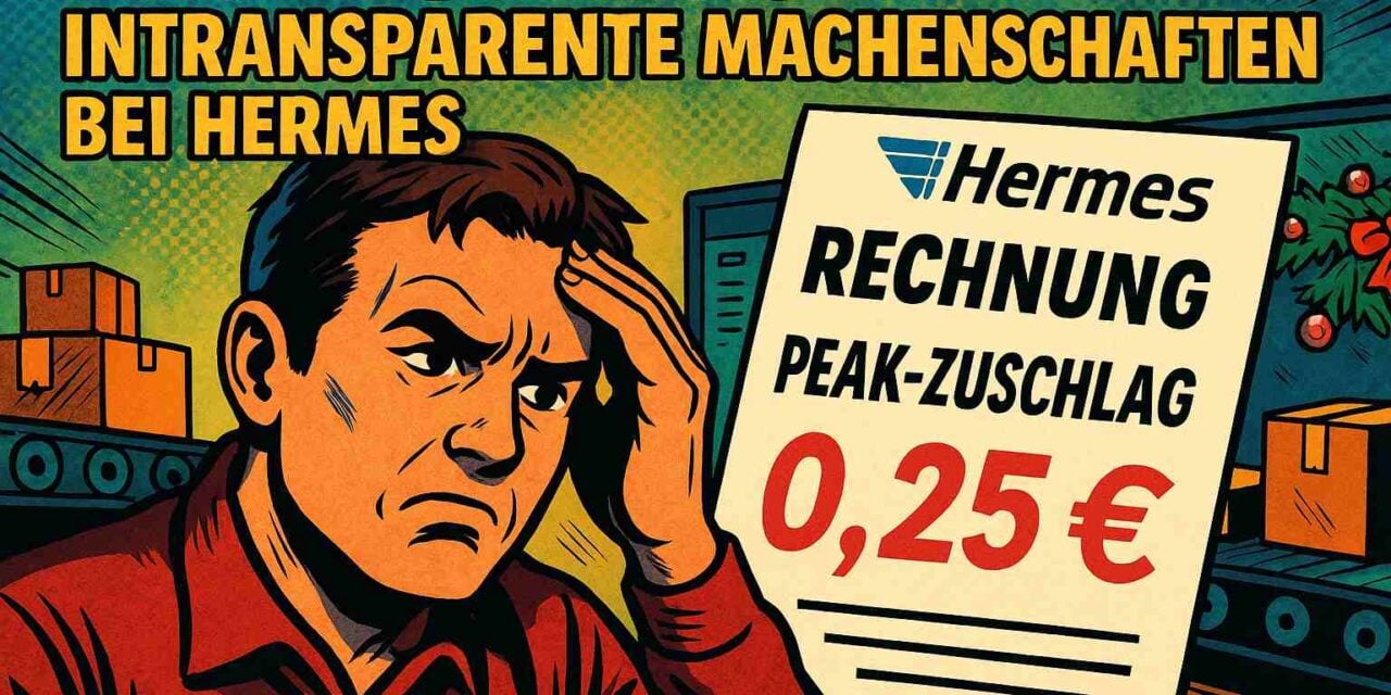 Peak-Zuschläge: Intransparente Machenschaften bei Hermes Paketversand
