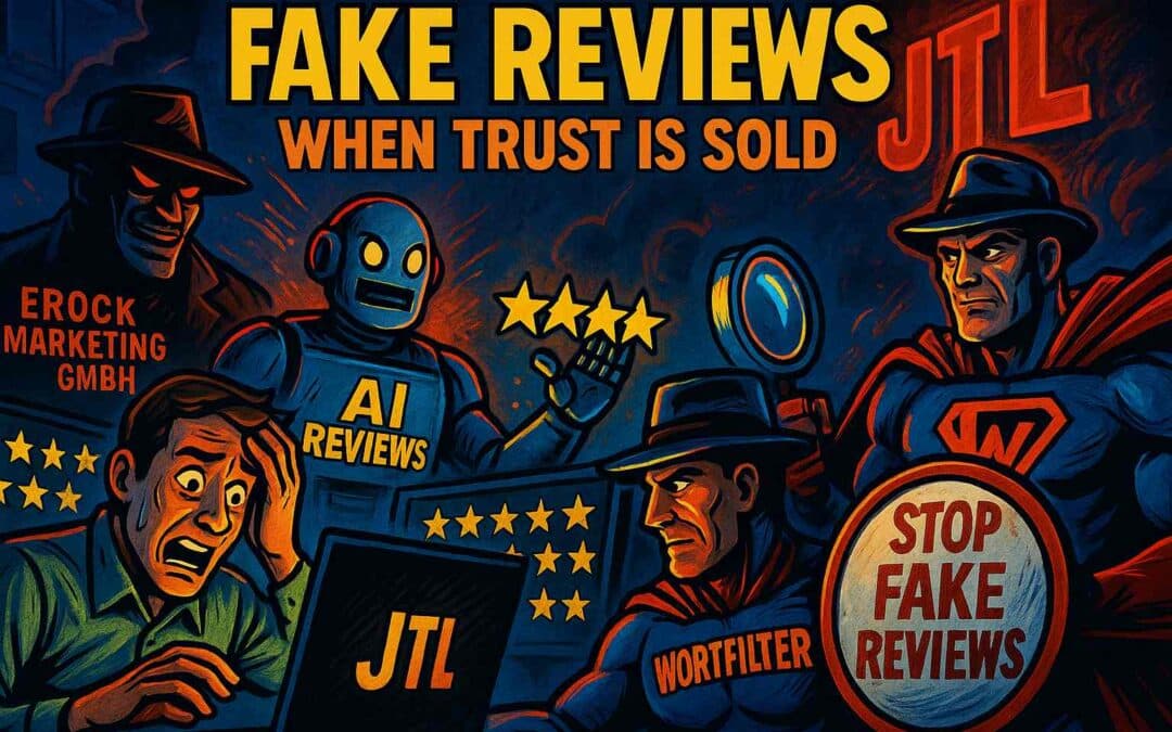 JTL Servicepartner: EROCK Marketing GmbH bietet illegales Fake Bewertung Tool an