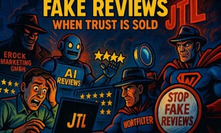 JTL Servicepartner: EROCK Marketing GmbH bietet illegales Fake Bewertung Tool an