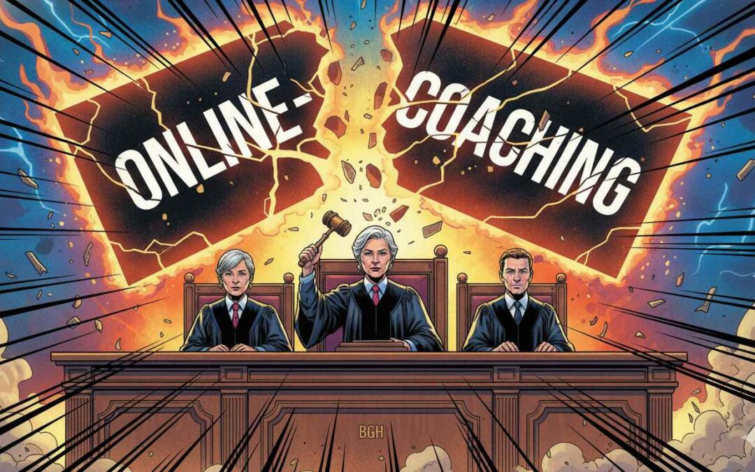 BGH Urteil: Kevin Helfenstein Online Coaching verurteilt