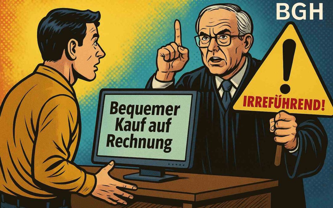 Urteil: Aufgepasst bei „Kauf auf Rechnung“ – Das müsst ihr beachten. Abmahnungen drohen.