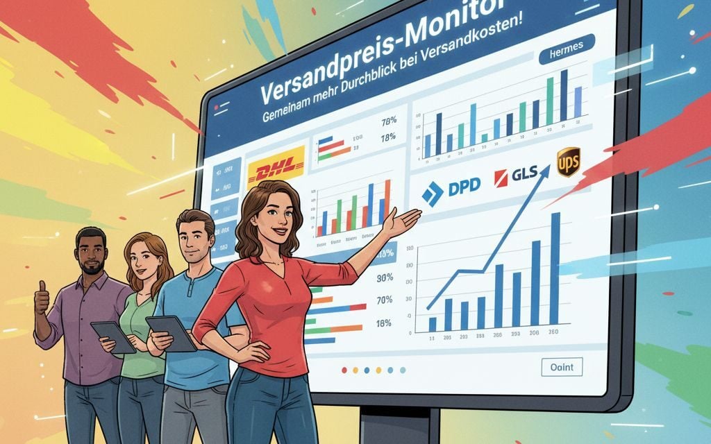 Versandkosten-Monitor: Umfrage Versandpreise