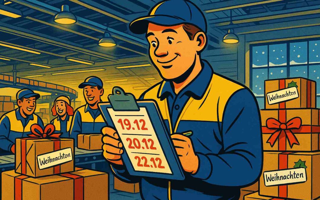 Abgabefristen für Weihnachtspakete 2025: Das müsst ihr wissen!