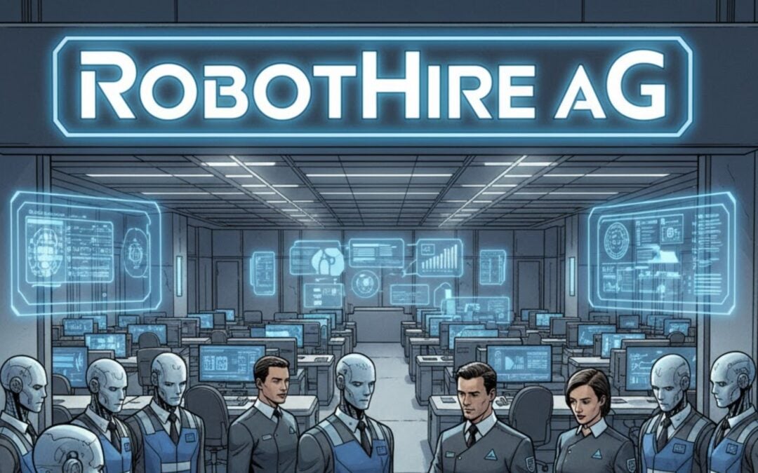 Zeitarbeit: Die erste Arbeitsagentur für humanoide Mitarbeitende