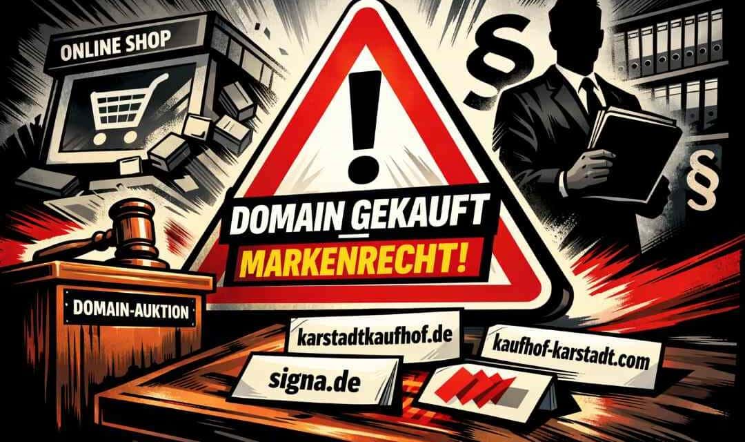 Versteigerung: Signa Domains & Karstadt-Konvolut