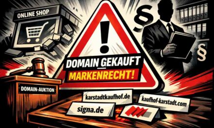 Versteigerung: Signa Domains & Karstadt-Konvolut