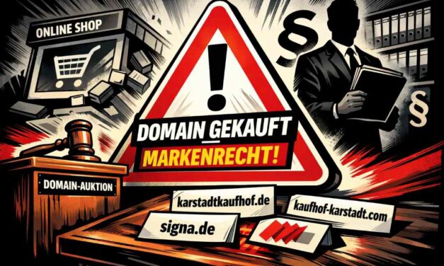 Versteigerung: Signa Domains & Karstadt-Konvolut